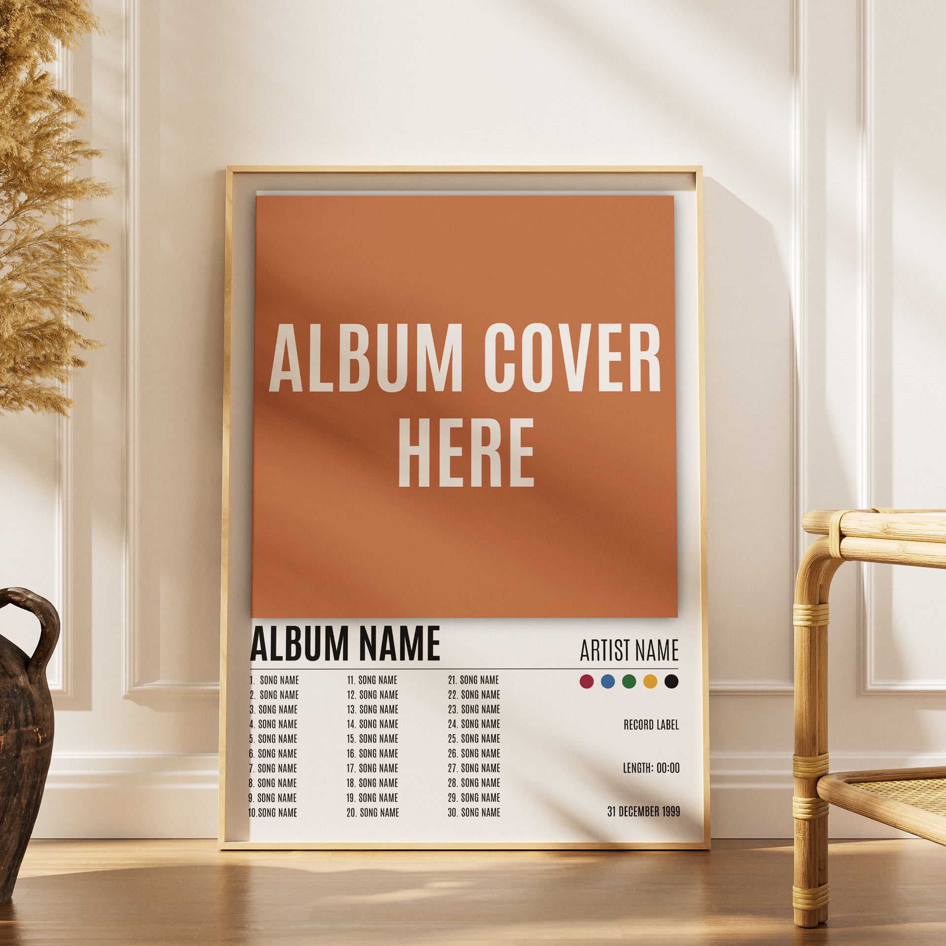 Custom Album Cover Print view 3