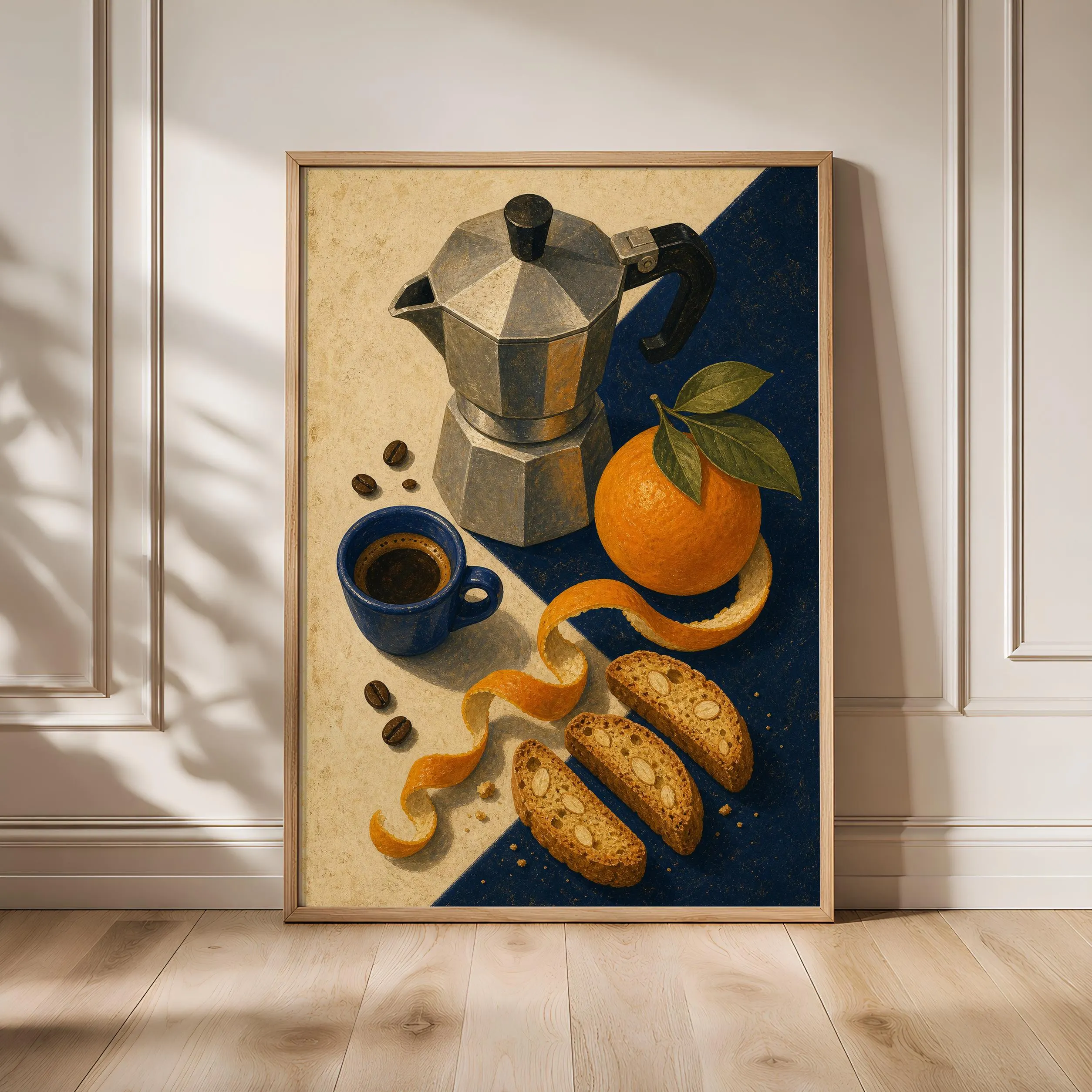 Espresso Kitchen Print, Italian Coffee Still Life Wall Art, Vintage Editorial Poster, Cafe Kitchen Decor, Housewarming Gift – Calm Wall Art by Artsify